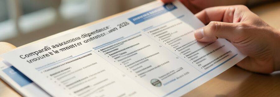 comparatif assurance dépendance en ligne