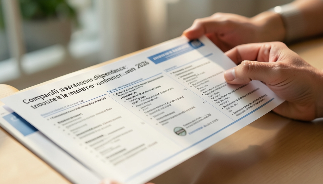 comparatif assurance dépendance en ligne
