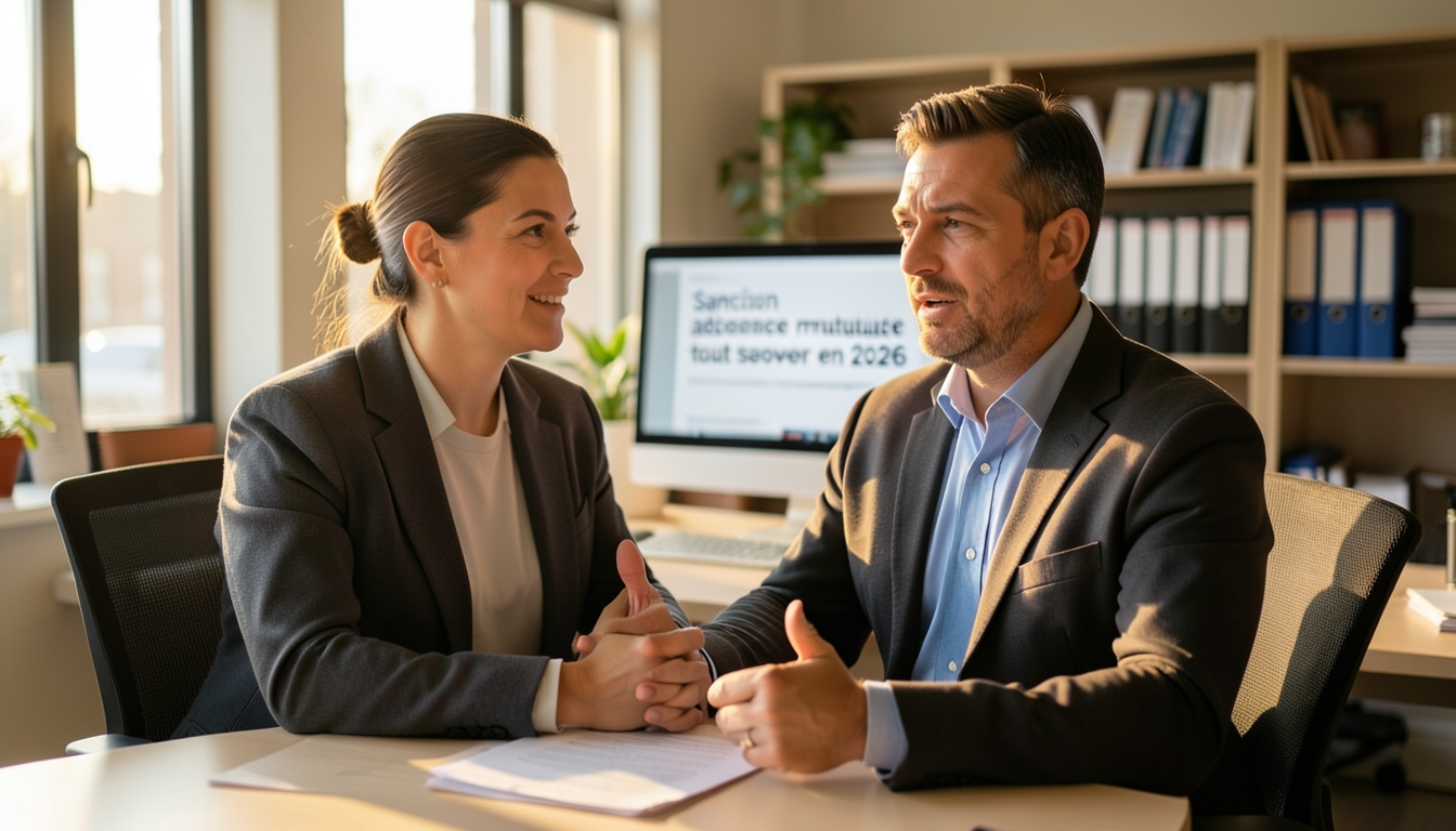 sanction absence mutuelle entreprise URSSAF